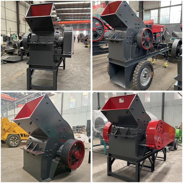 PC600x400 Construction Block Making Machine Hammer Crusher 11-22kw Power