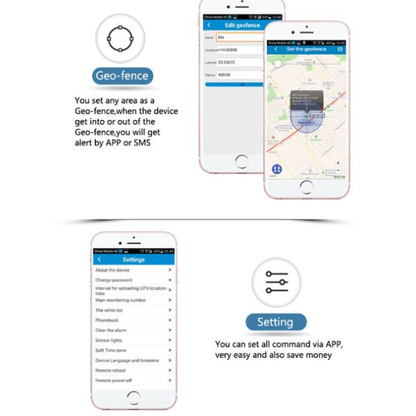 GSM alarm tracker for vehicle bicycle asset with noise vibration sensor alarm rf-v9+