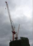 Self Erecting Hammer Head Tower Crane 10 ton load capacity Building crane,QTZ