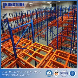 China Collision Minimised Push Back Rack With Safe Operation wholesale