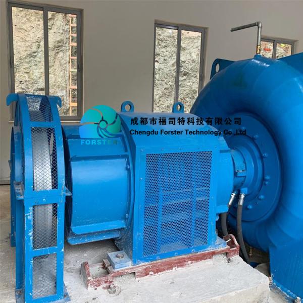High Efficiency Automated Remote Monitoring 500kw Francis Turbine For Hydro Power Plant