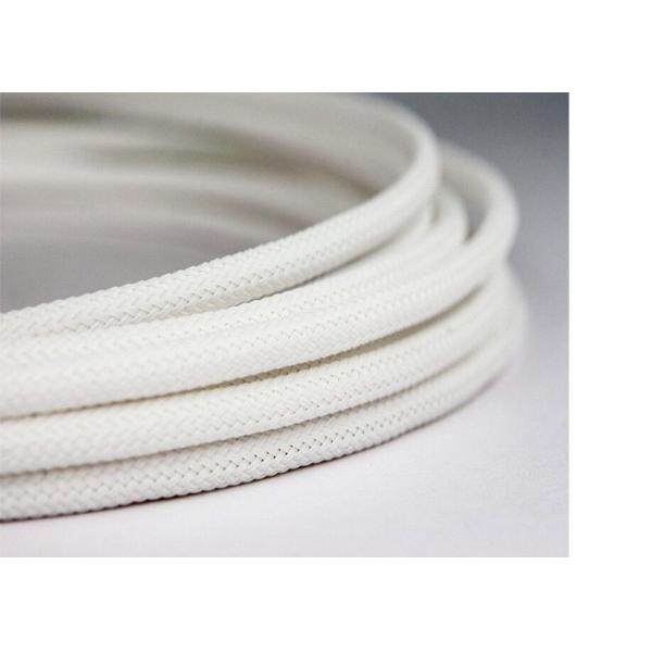 25mm Wrap Around Braided Sleeving , Cable Management Braided Sleeving Flame Proof