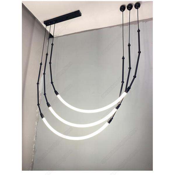 modern minimalistic line chandelier nordic designer creative lamps(wh-mi-450)