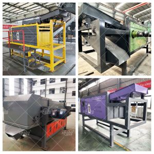 Eddy Current Separator Scrap Metal Non Ferrous Sorting Recycling Machines