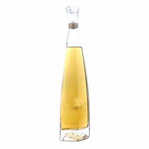 China Crystal Tequila Glass Bottle Gold Foiled 500ml 700ml 1750ml wholesale