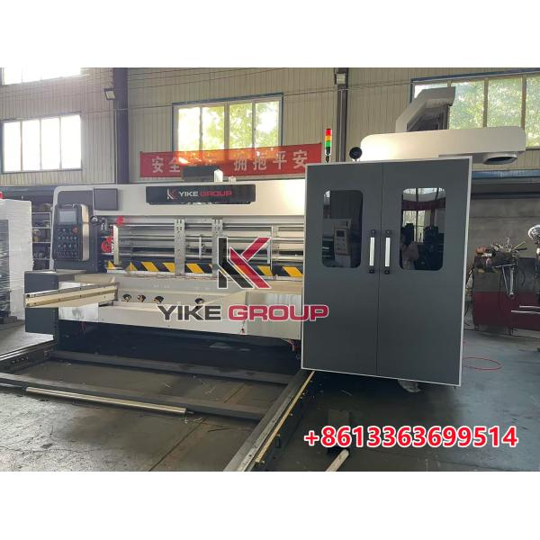 YK-1224 Top Speed Flexo 3 Color Printer Slotter Machine For Carton Box Making From YIKE GROUP