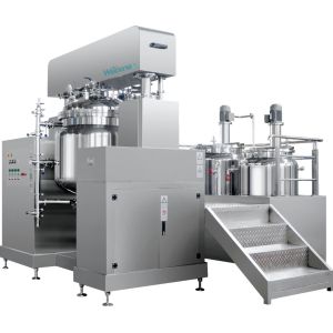 China 50L-2000L Cosmetic Emulsifier Mixer With Vacuum System Heating wholesale