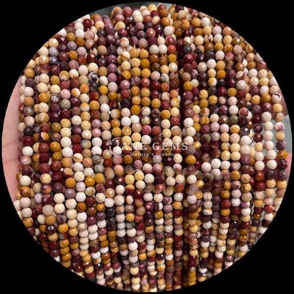 DIY Jewelry Making with Gems Bead Assorted Gemstone Color from Market Round Faceted Morganite Clear Quartz Crystal Healing Loose Gemstone Bead Strands