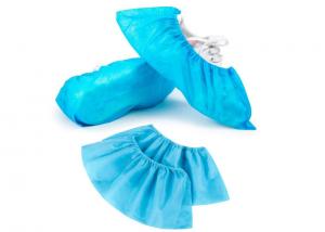 China Waterproof Elastic  Plastic Shoe Covers Adult / Child Size High Strength on sale