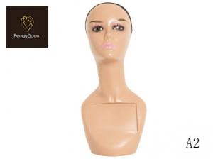 China A2 Female Mannequin Head Without Shoulders Rigorous Workmanship For Hat Display wholesale