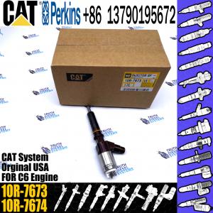 China Fuel Injector 320-0690 10R-7673 Fit For Caterpillar Perkins C6.6 Engine Excavator Parts wholesale