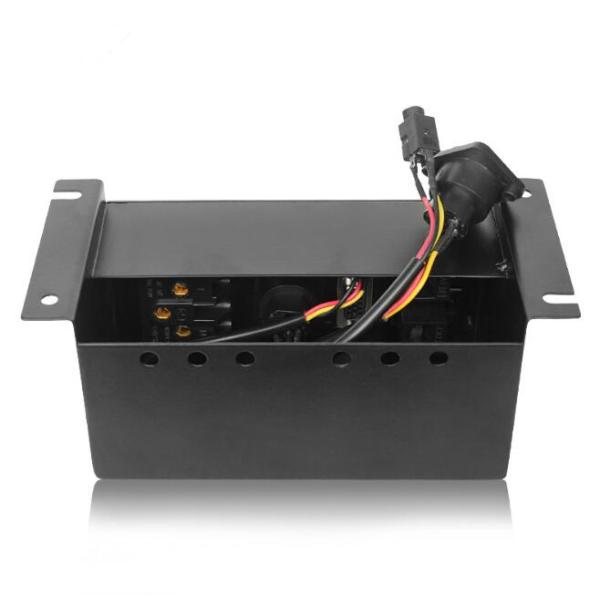 250V Under Desk Power Strip , Table Bottom Lifting Side - Mounted Desktop Information Box