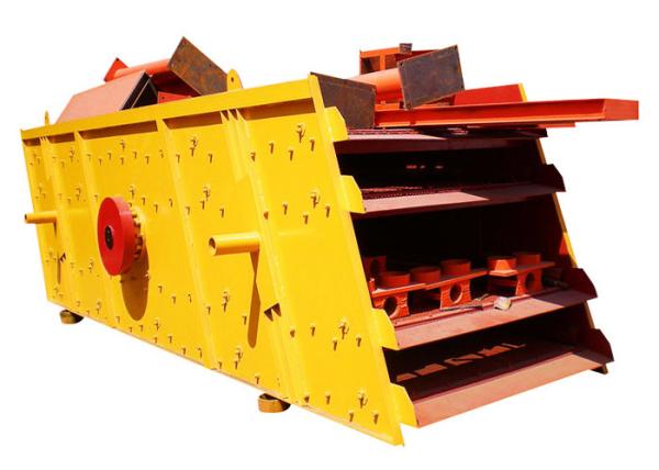 Quality Mineral Processing Machine Aggregate Vibrating Screen Multiple Layers Rustproof for sale