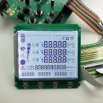 3.8 Inch Segment FSTN Lcd Display Module 1/8Duty 1/4 Bias COG+BL+FPC Connecting