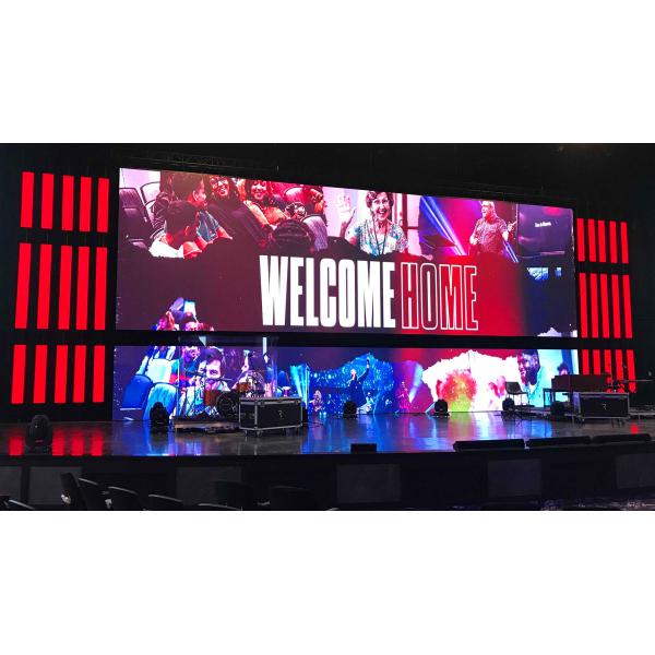 RS-B Series High Refresh Rate High Contrast LED Indoor Rental Screen For Banquet Hall