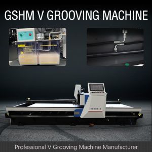 Anti Skateboard V Groove Machine For Metal Pipes Automatic V Grooving Machine
