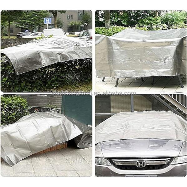 Tents Awning Roof Covering Custom Size Gsm Pe Tarpaulin 110Gsm Lorry Pe Tarpaulin Cover