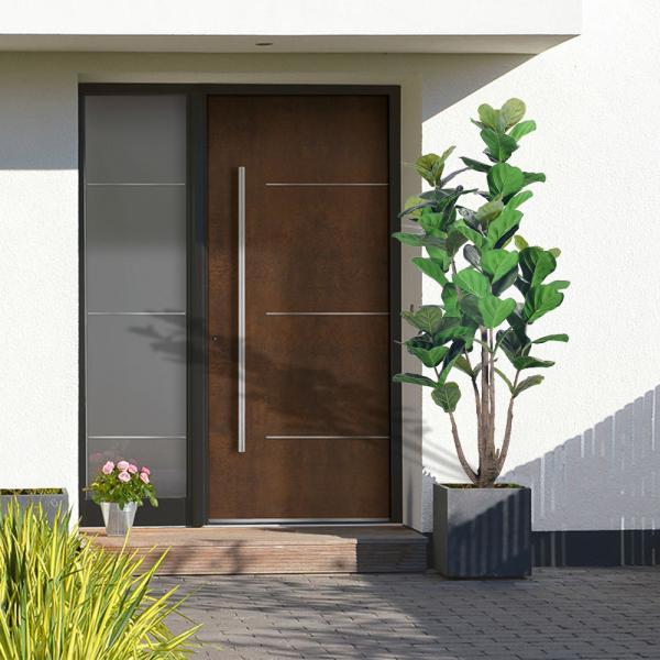 Wholesale Artificial Plants Suppliers Multi-Stem 7.3ft 8.6ft Faux Fiddle Leaf Fig Tree For Home Living Room Office Decor