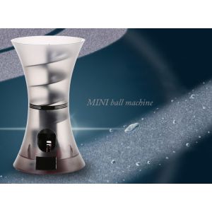 China Table Tennis Training Robot PVC Translucent , Easy Install Ping Pong Ball Machine wholesale