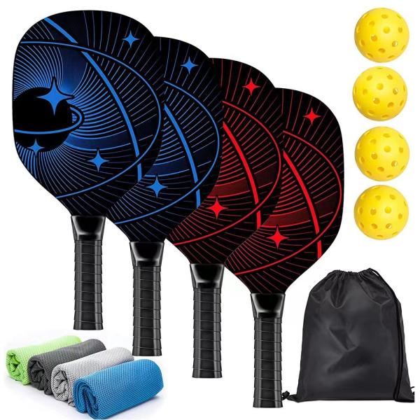 Pickleball Racket Wooden Pickleball Racket Pickleball Racket Set Outdoor Sports