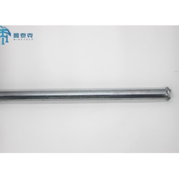 MF43/1600 Galvanized Mining Friction Bolts Split Set For Slop Stabilization