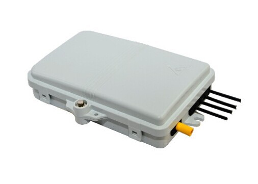 2 Port FTTH Anti UV Fiber Optic Termination Box Waterproof