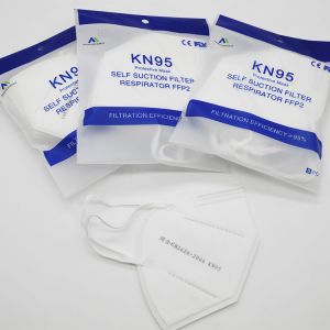 China COVID-19 Prevention KN95 Particulate Respirator Mask With Adjustable Nose Piece wholesale