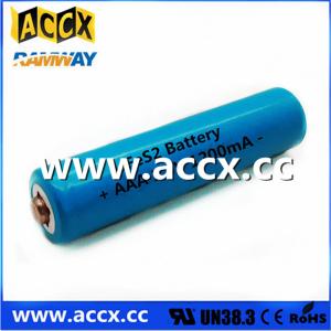 China Shaver Battery LiFeS2 AA lithium battery 1.5V 1100mAh wholesale