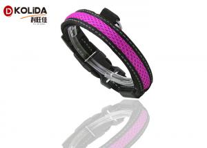 China Durable Cat Neck LED Dog Collar Light Up Night Safety Strap S / M / L wholesale