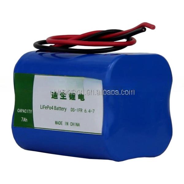 IFR26650 6.4v 7000mahLiFePo4 Lithium Ion Phosphate Battery Pack for Telecommunication