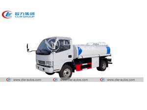 China 5000liters Stainless Steel Water Tank Truck Water Transportation Truck wholesale