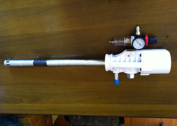 Quality White Black Air Pressure Pneumatic Grease Pump 6kg Suction Tube 420mm for sale
