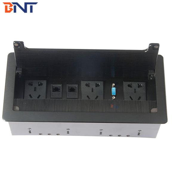 guangzhou factory combination 3 pin desk data and power plug socket
