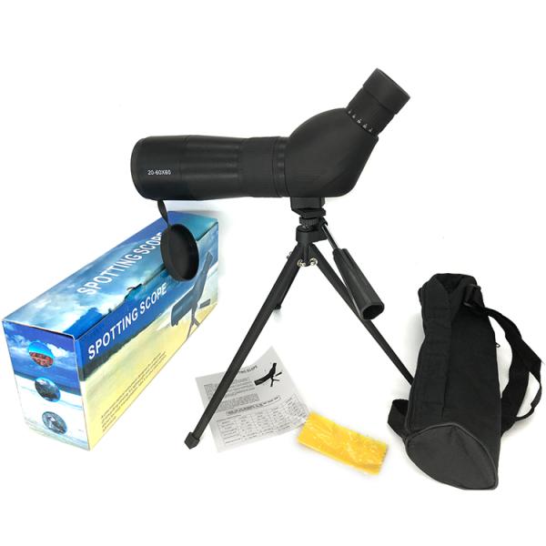 Porro Bak4 20-60x60 Bird Watching Telescope With Tripod