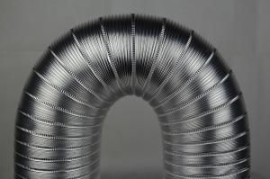 China Transparent Flexible Semi-rigid Aluminum Duct Hose Tube With Easy Installation on sale