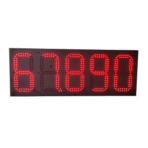 China IP65 Outdoor Led Gas Price Changer Gas Station Led Price Sign 820*310*25mm wholesale