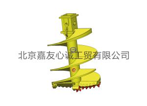 China APFDS-R Double Cut Conical Rock Auger with Pilot Bit wholesale