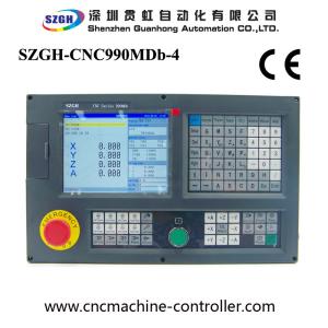 1um Precision 4 Axis CNC Milling Controller For Servo Stepper , 5MHz  Output Frequency