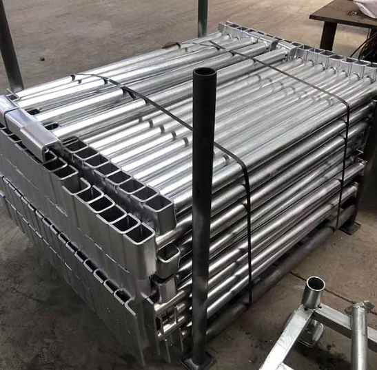 M48 Type Scaffolding Ringlock System Intermediate Transom O Type 48.3mm OD