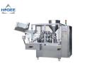 Manual Toothpaste Tube Filling Machine Convenient With Plc Control System