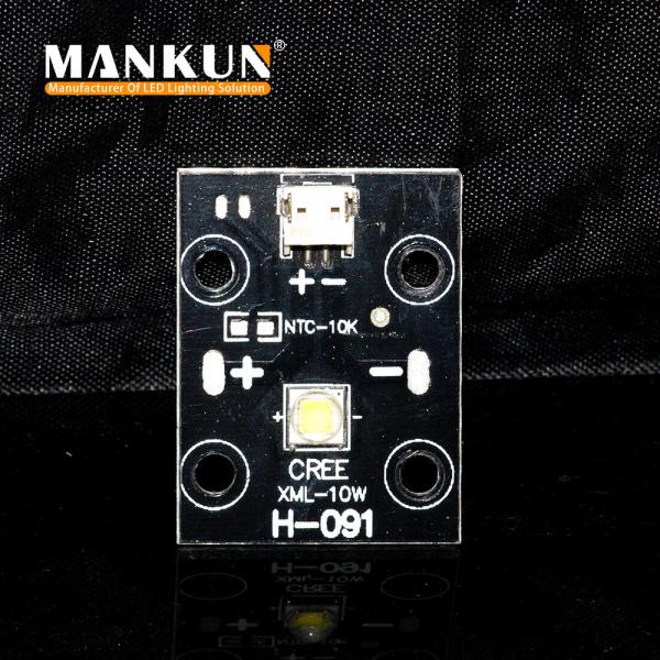 Quality High Power DC 3V 10W Cree XML PCB LED Module For Flashlight Torch Lights for sale