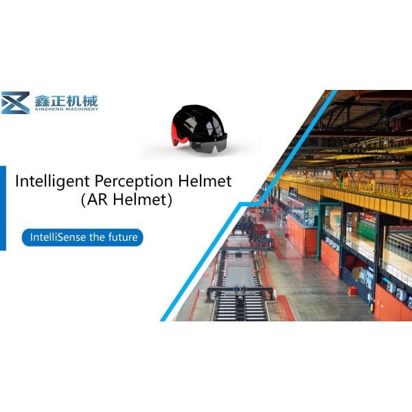 Face Recognition Verification 3M Smart Temperature Measuring Helmet