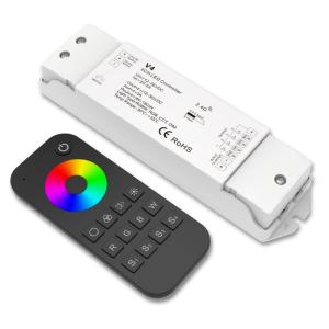 China RF Wireless RGBW LED Strip Controller With Auto - Transmitting Function wholesale