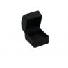 Buy cheap Screen Printing Leather Jewelry Box , Black Jewelry Boxes For Rings Only from wholesalers