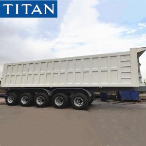 China 5 Axle 35cbm New Rear Tractor Dump Truck for Sale wholesale