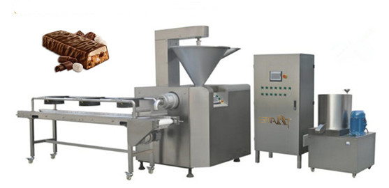 22KW Powered Soybean Protein Bar Machine / Cereal Bar Making Machine