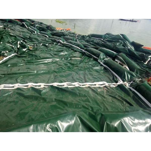 Customizable Silt Curtain for Water Depth Skirt Material PVC BOOM Material