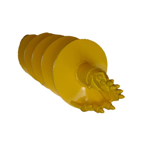Single Cut Flat 600mm Rock Auger Foundation Parts