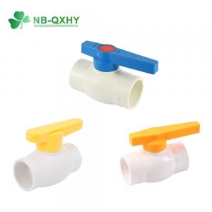 China 2 Pieces Water True Union Ball Valve ABS Handle and Octagonal Shape for Water Control on sale