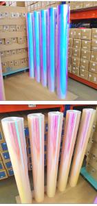 China Waterproof Glossy PVC Vinyl Film Sheet For Car Length 50m-200m wholesale